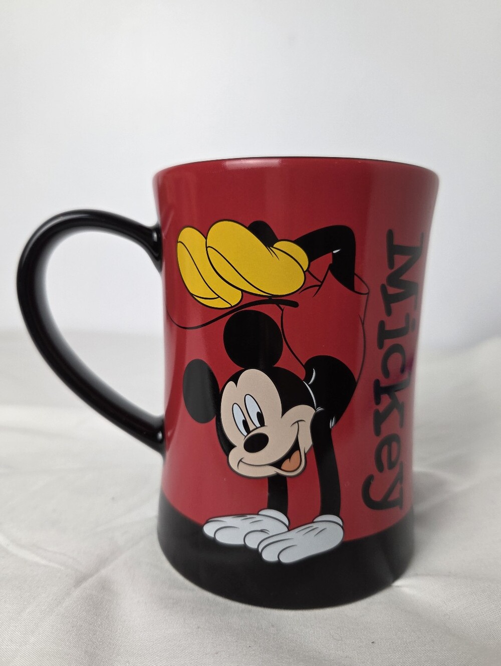 Rare Disney Store Mickey Mouse Peekaboo Collection 14oz Ceramic Mug Oversized